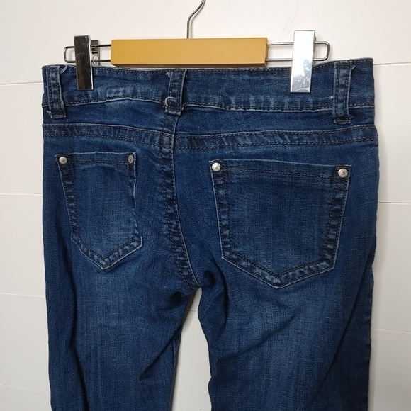 STETSON Embroidered Cactus Bootcut Jeans Size 6 - Picture 6 of 15